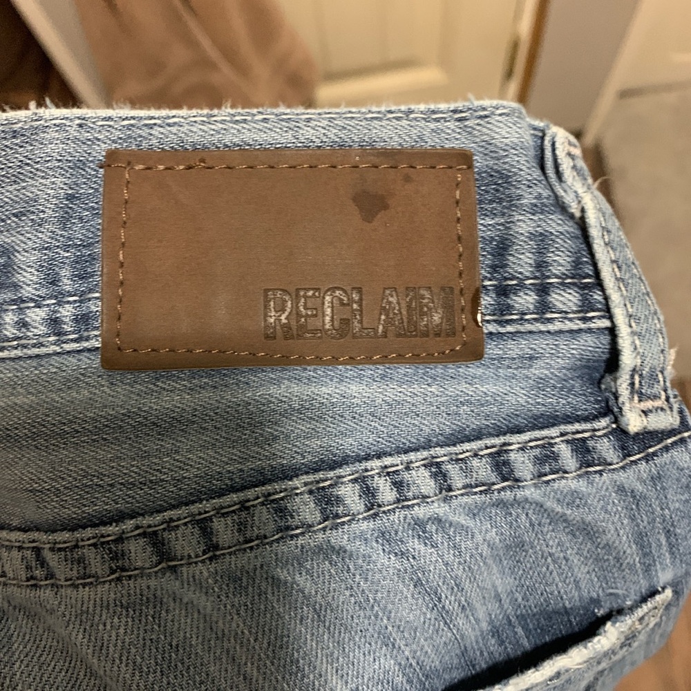 Reclaim low rise bootcut jeans